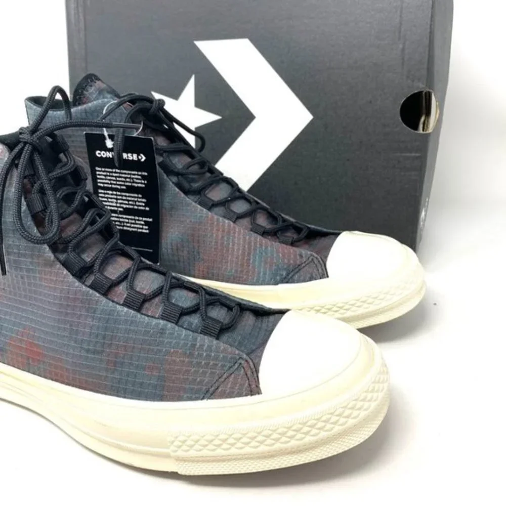 💖MEGA SALE💖Converse 170903C CHUCK 70 Women's 9.5 SEAM Black Terracotta Canvas